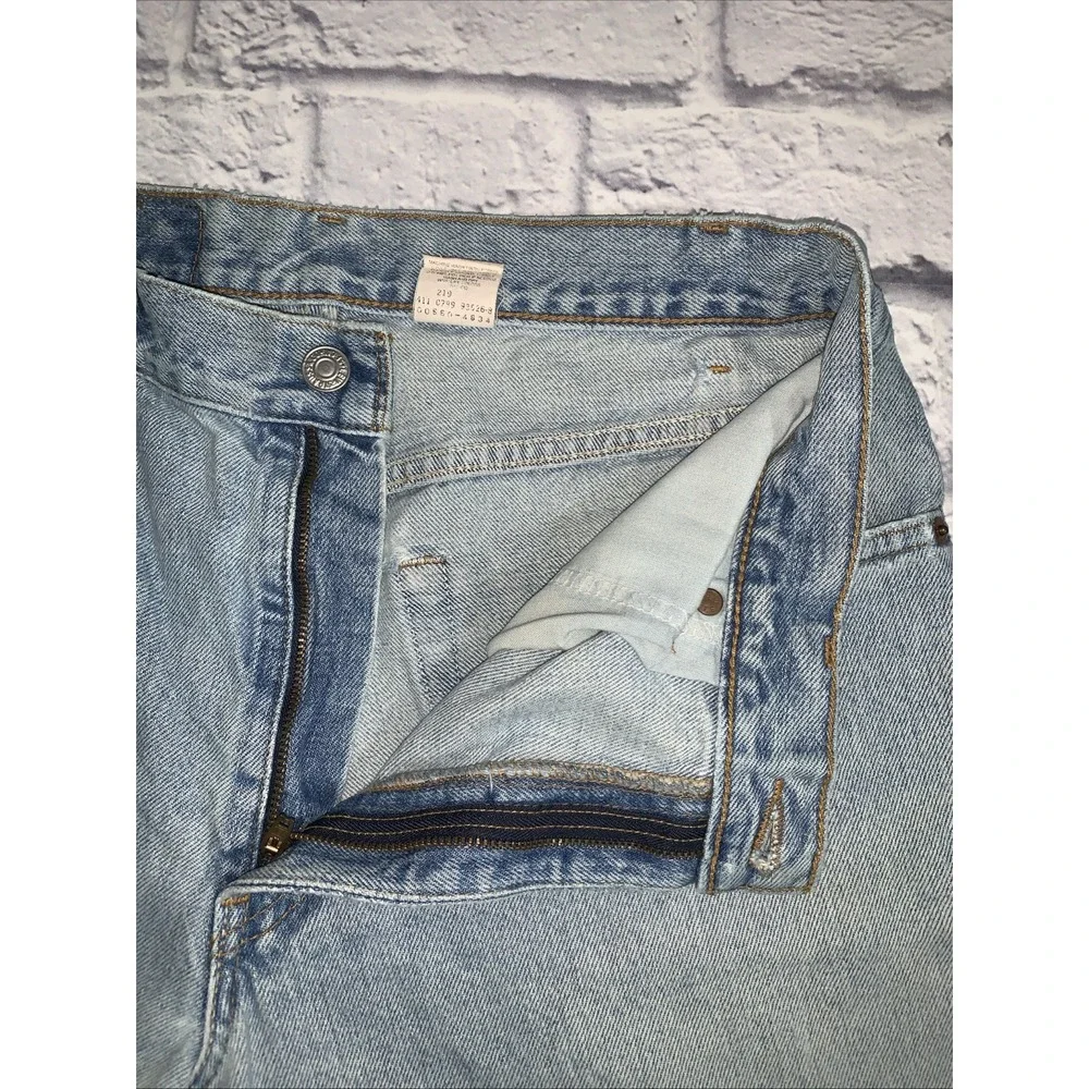 Levi's 560 Jeans Men's 32x30 (Tag 32x32) Loose Comfort Fit Tapered Blue Denim